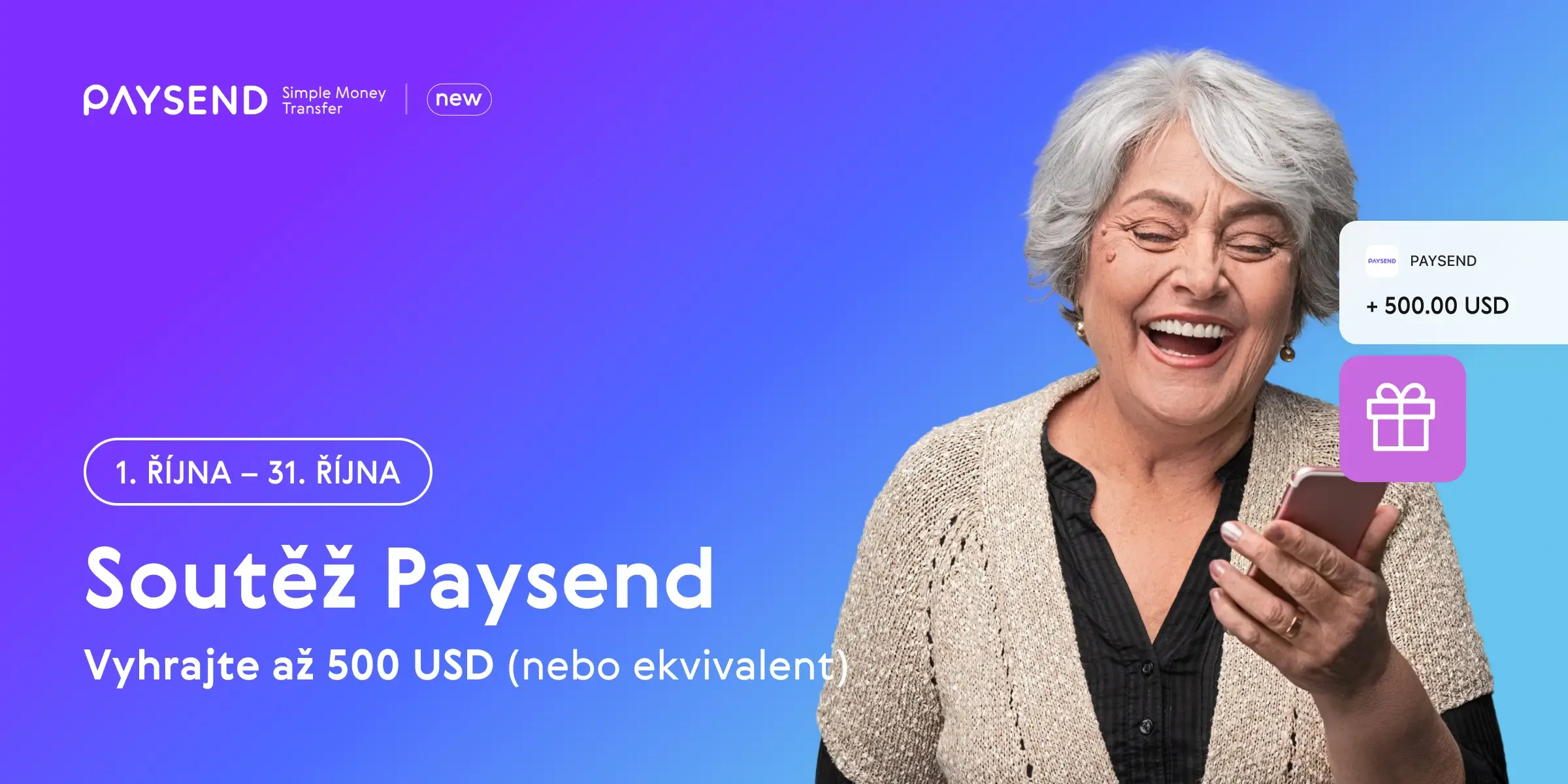 Vyhrajte až 500 USD v soutěži Paysend „Pozvi přítele“!