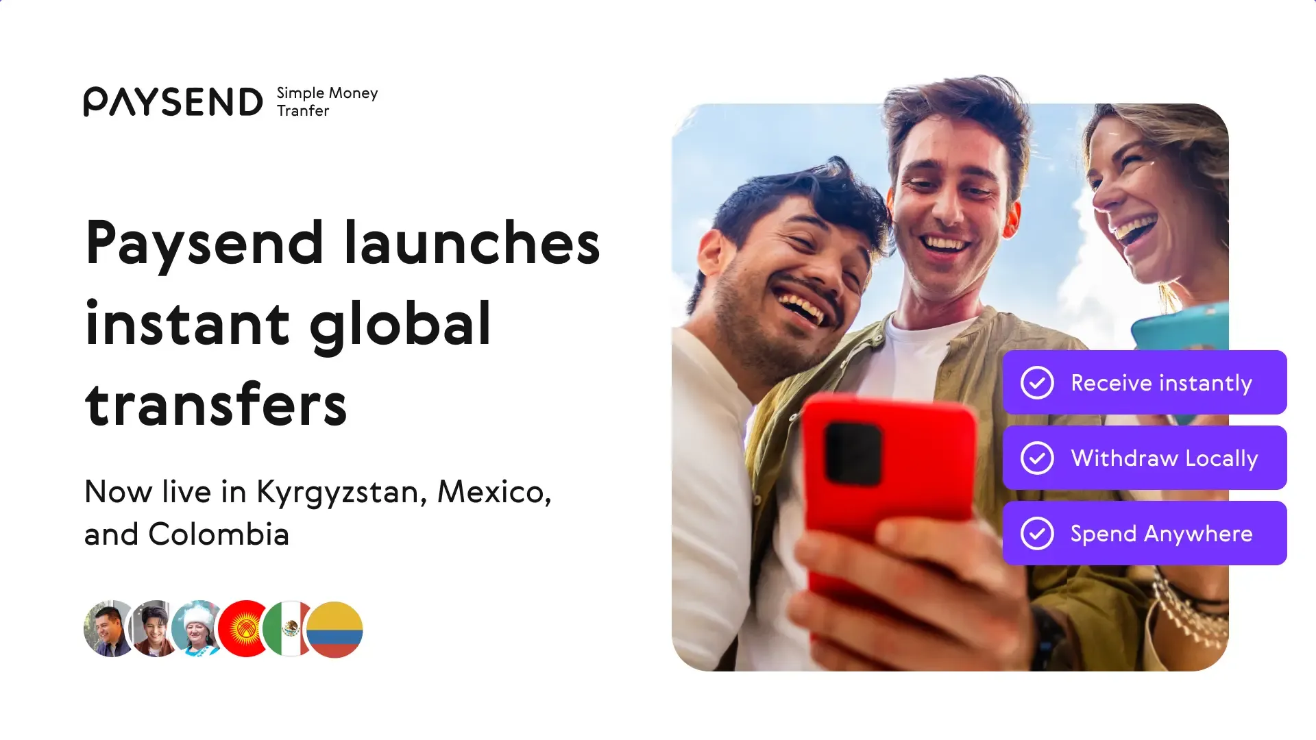 Paysend Launches Instant Global Transfers