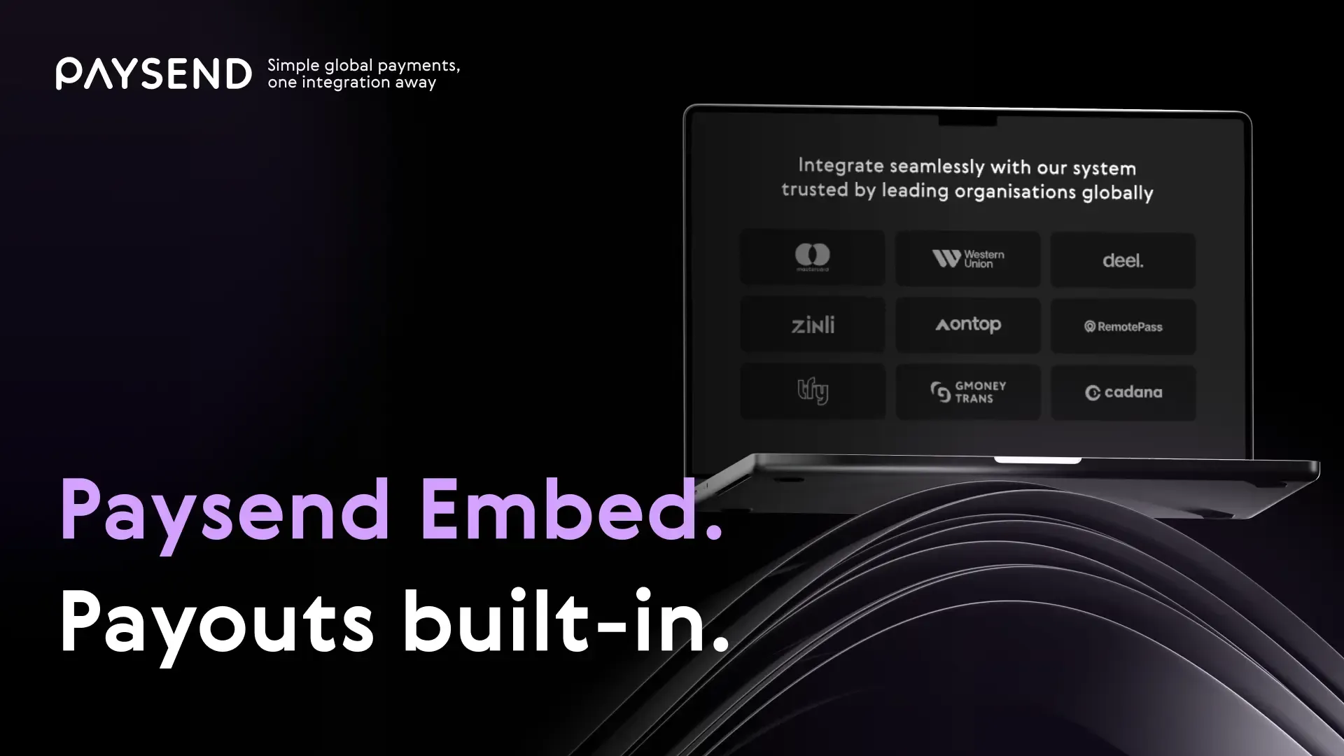 Paysend Embed: the widget powering seamless cross-border payouts