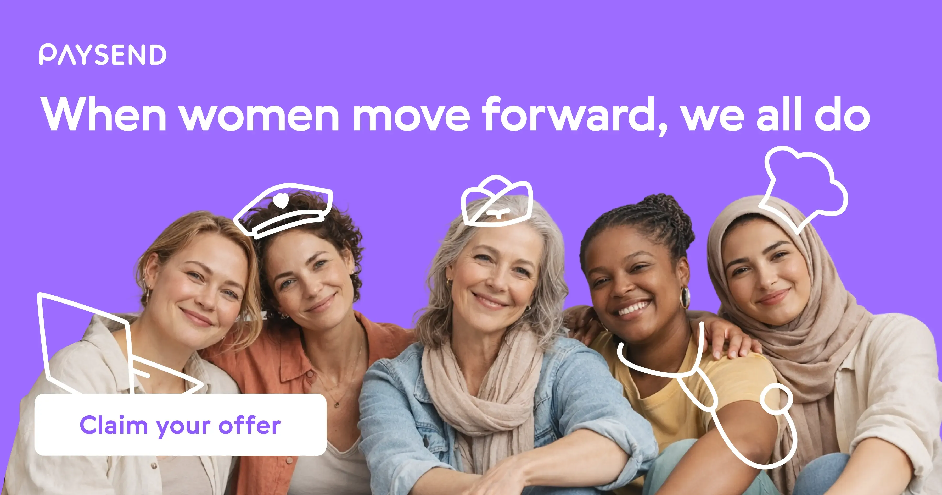 International Women’s Day offer: new U.S. customers get their first international transfer fee-free