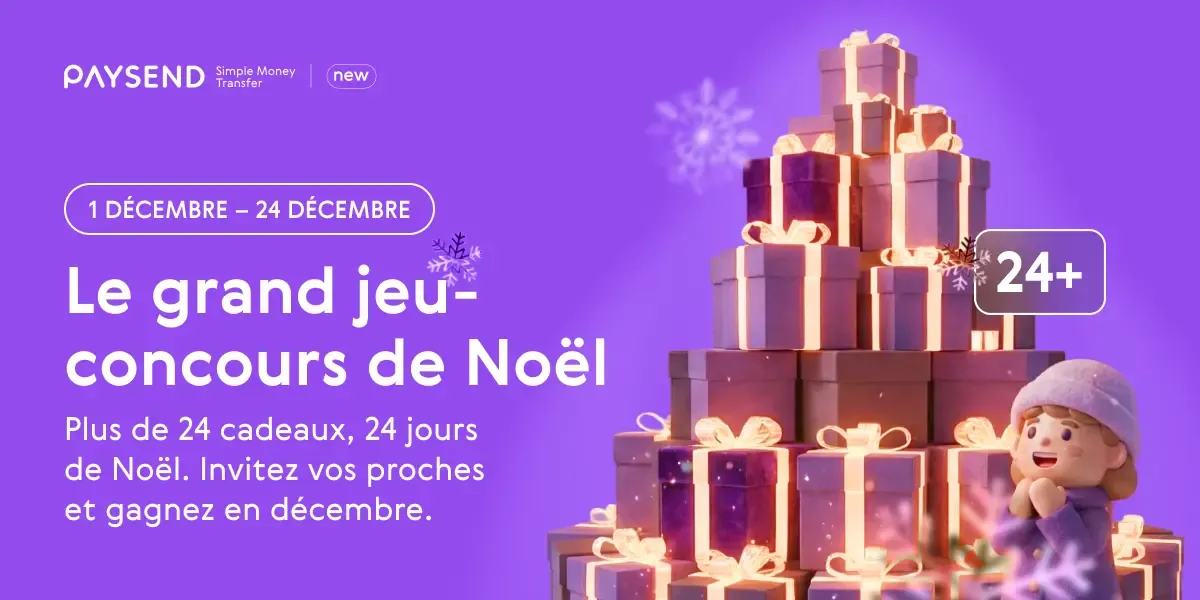 24 Jours de Giveaway de Noël – Gagnez jusqu’à 1 000 $ ce décembre !