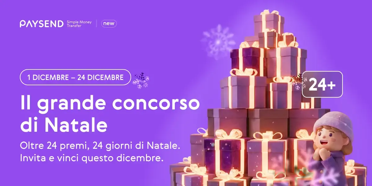 24 Giorni di Giveaway di Natale – Vinci fino a $1.000 questo dicembre!