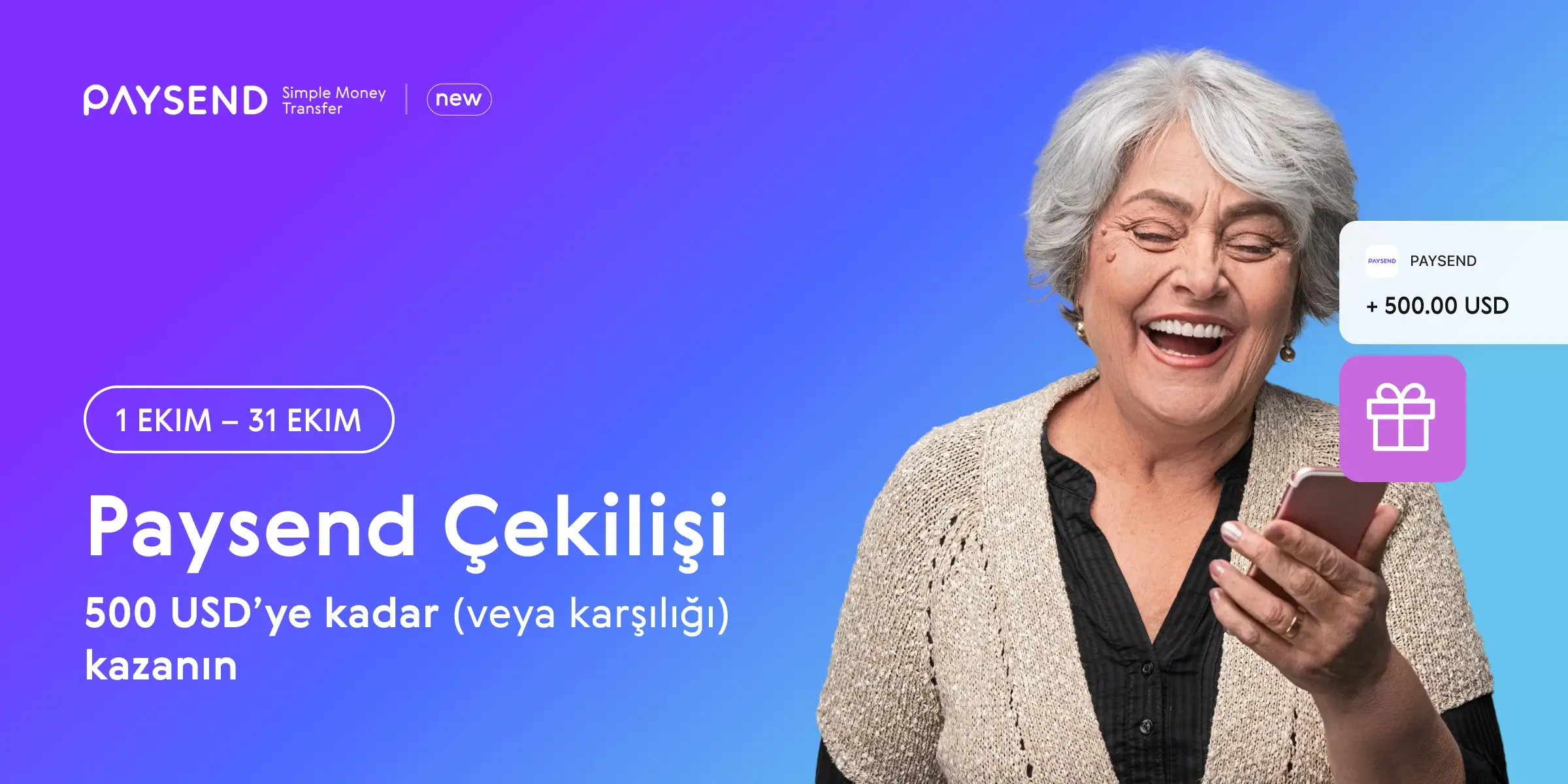 Paysend Arkadaşını Davet Et Kazan Kampanyasında 500 Dolara Kadar Kazanın!